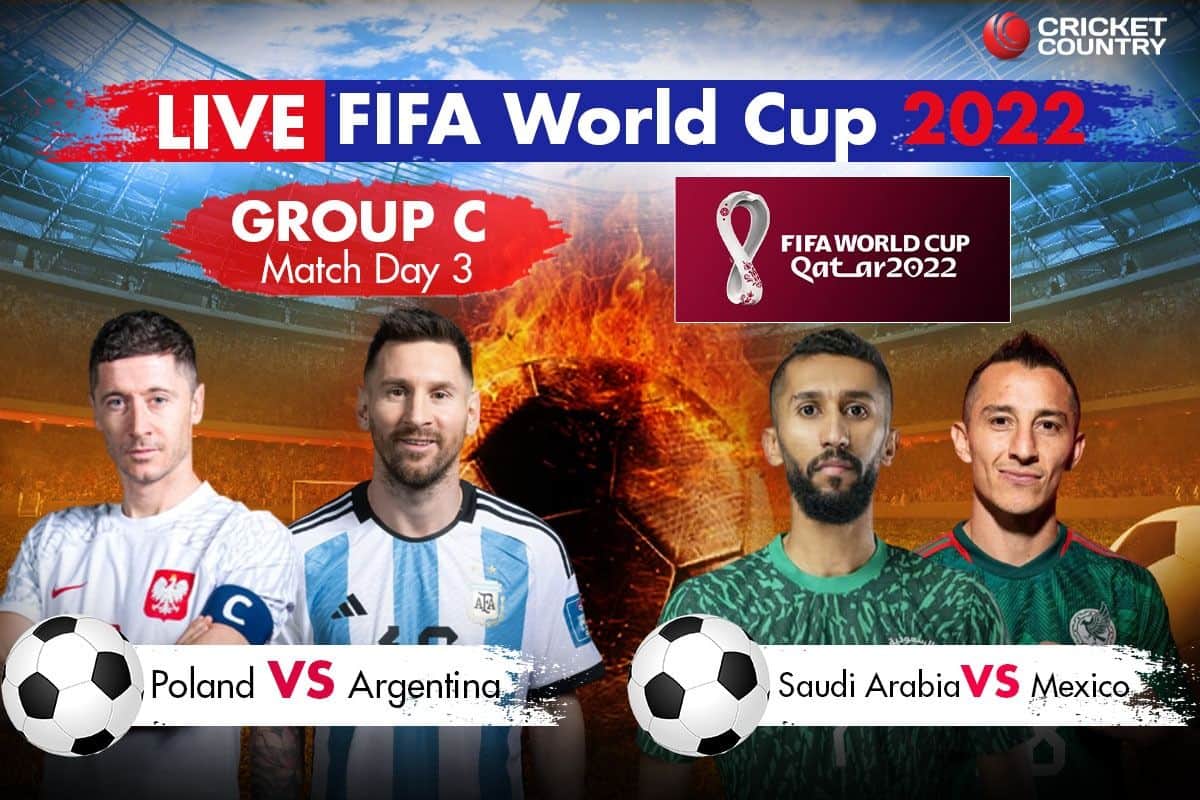 LIVE Score FIFA World Cup 2022, Group C Match Day 3: POL vs ARG, KSA vs MEX, Matches Underway